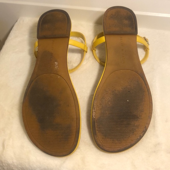 Kelly & Katie Tellah Yellow Sandal - Picture 7 of 8